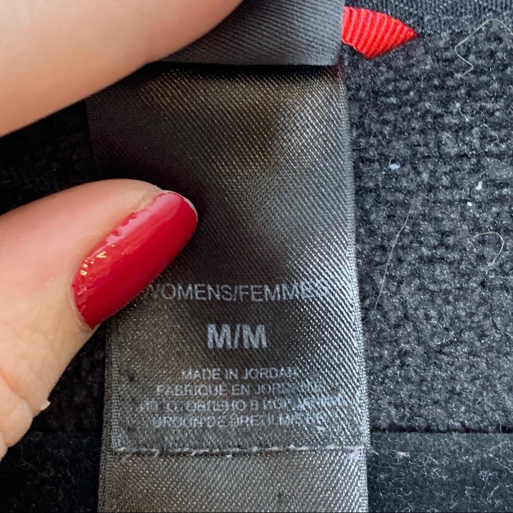 The North Face Black Half Button Pullover Medium - image 3